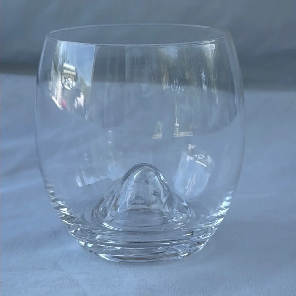 Clear Whiskey Ice Glass Tumbler